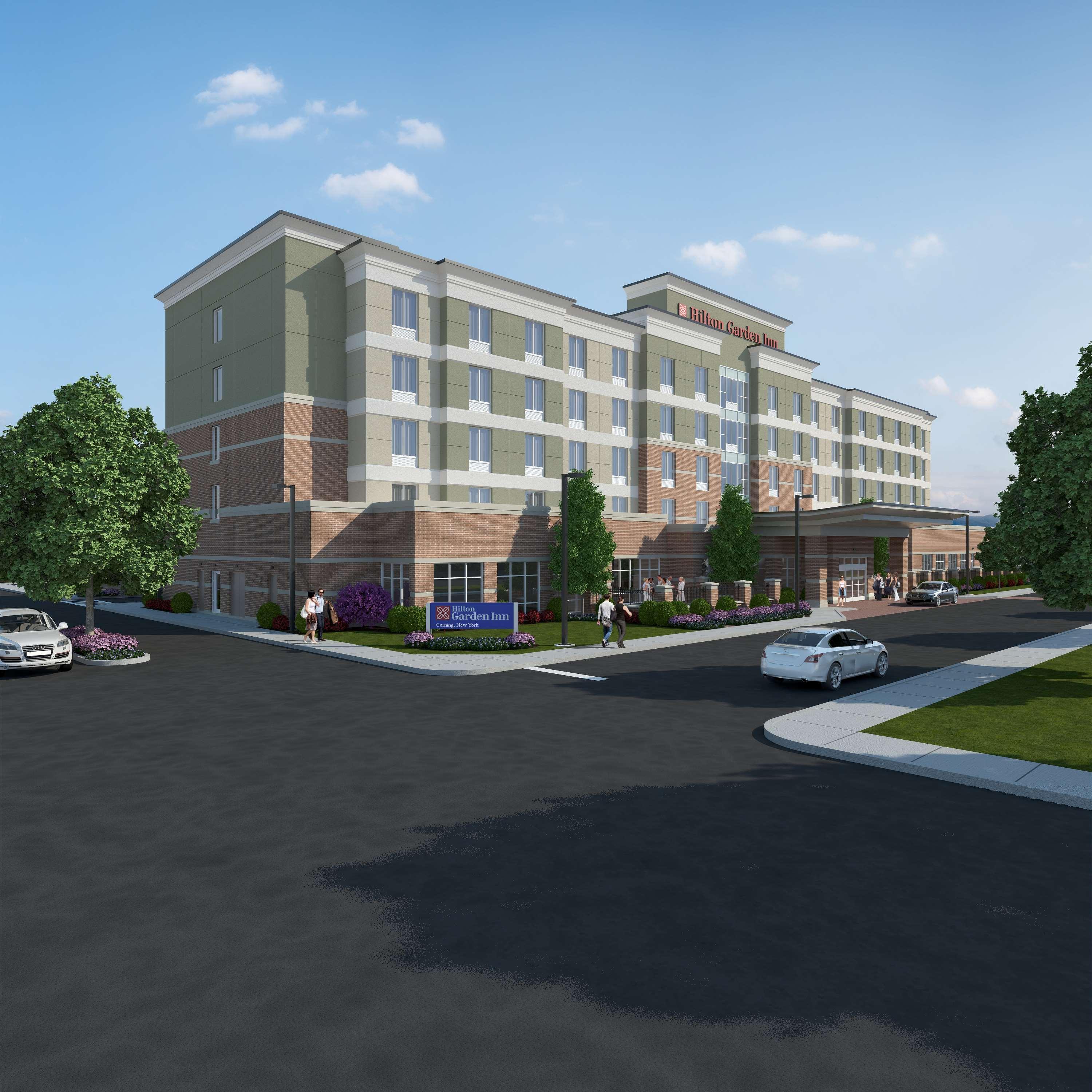 Hilton Garden Inn Corning Downtown Bagian luar foto